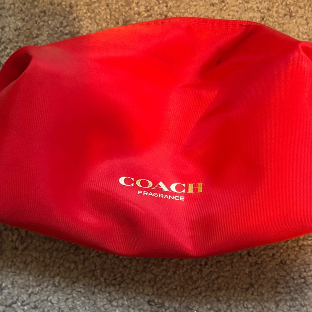 Coach Red Fragrance Toiletry Pouch